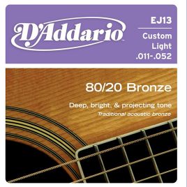 Bộ dây đàn guitar Acoustic D’Addario EJ13